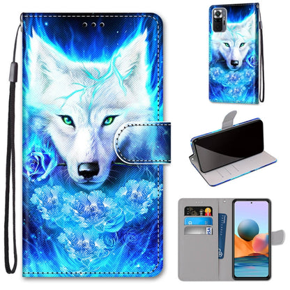 Coloured Drawing Cross Texture Horizontal Flip PU Leather Case with Holder & Card Slots & Wallet & Lanyard, For Xiaomi Redmi Note 10 Pro Max / Note 10 Pro, For Samsung Galaxy A32 4G / A32 Lite