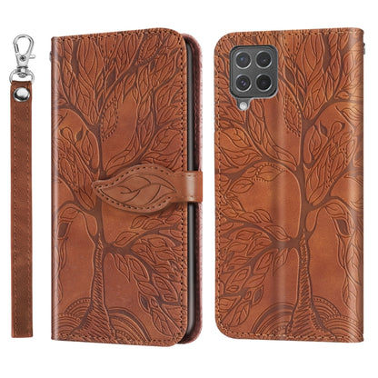 Life of Tree Embossing Pattern Horizontal Flip Leather Case with Holder & Card Slot & Wallet & Photo Frame & Lanyard, For Samsung Galaxy A02, For Samsung Galaxy A32 5G, For Samsung Galaxy M62, For Xiaomi Mi 11, For Xiaomi Poco M3