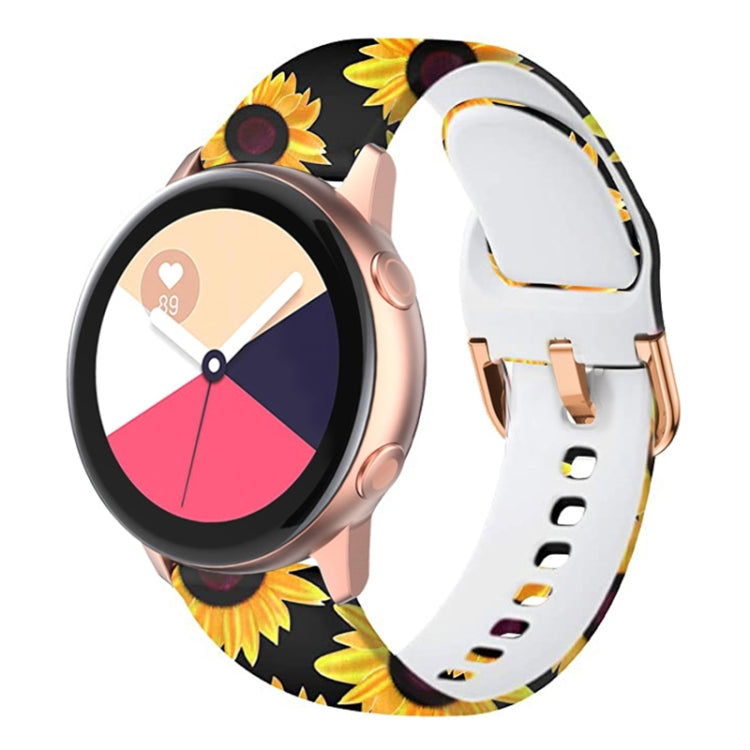 Silicone Printing Replacement Strap Watchband, For Samsung Galaxy Watch 42mm, For Samsung Galaxy Watch 46mm
