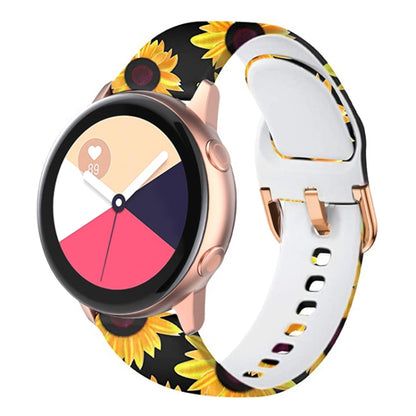 Silicone Printing Replacement Strap Watchband, For Samsung Galaxy Watch 42mm, For Samsung Galaxy Watch 46mm