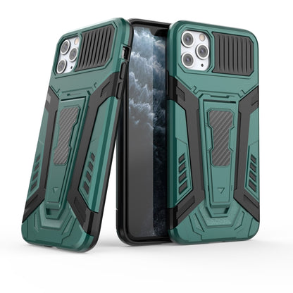 War Chariot Series Armor All-inclusive Shockproof PC + TPU Protective Case with Invisible Holder, For iPhone 11 Pro