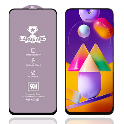 9H HD Large Arc High Alumina Full Screen Tempered Glass Film, For Samsung Galaxy S10 Lite (1 PCS), For Samsung Galaxy M11 (1 PCS), For Samsung Galaxy M21 / M21 2021 (1 PCS), For Samsung Galaxy M31 (1 PCS), For Samsung Galaxy M31s (1 PCS)               ...