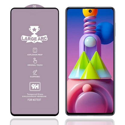 9H HD Large Arc High Alumina Full Screen Tempered Glass Film, For Samsung Galaxy S10 Lite (1 PCS), For Samsung Galaxy M11 (1 PCS), For Samsung Galaxy M21 / M21 2021 (1 PCS), For Samsung Galaxy M31 (1 PCS), For Samsung Galaxy M31s (1 PCS)               ...