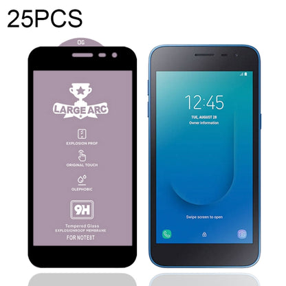 25 PCS 9H HD Large Arc High Alumina Full Screen Tempered Glass Film, For Samsung Galaxy S10 Lite (25 PCS), For Samsung Galaxy M11 (25 PCS), For Samsung Galaxy M21 / M21 2021 (25 PCS), For Samsung Galaxy M31 (25 PCS), For Samsung Galaxy M31s (25 PCS)   ...