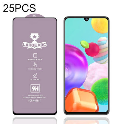 25 PCS 9H HD Large Arc High Alumina Full Screen Tempered Glass Film, For Samsung Galaxy S10 Lite (25 PCS), For Samsung Galaxy M11 (25 PCS), For Samsung Galaxy M21 / M21 2021 (25 PCS), For Samsung Galaxy M31 (25 PCS), For Samsung Galaxy M31s (25 PCS)   ...
