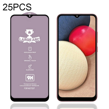 25 PCS 9H HD Large Arc High Alumina Full Screen Tempered Glass Film, For Samsung Galaxy S10 Lite (25 PCS), For Samsung Galaxy M11 (25 PCS), For Samsung Galaxy M21 / M21 2021 (25 PCS), For Samsung Galaxy M31 (25 PCS), For Samsung Galaxy M31s (25 PCS)   ...
