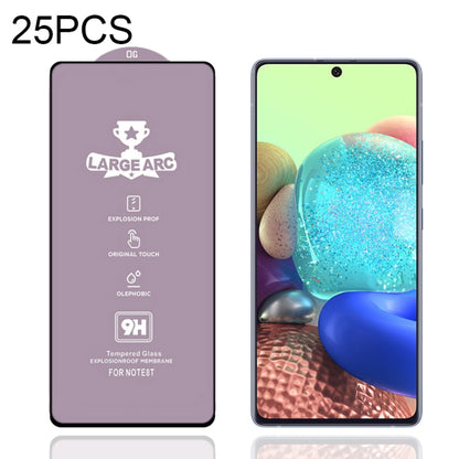 25 PCS 9H HD Large Arc High Alumina Full Screen Tempered Glass Film, For Samsung Galaxy S10 Lite (25 PCS), For Samsung Galaxy M11 (25 PCS), For Samsung Galaxy M21 / M21 2021 (25 PCS), For Samsung Galaxy M31 (25 PCS), For Samsung Galaxy M31s (25 PCS)   ...