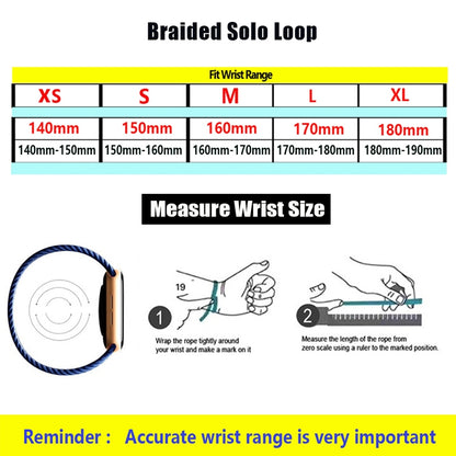 For Xiaomi Mi Band 6 / 5 / 4 / 3 / 2 Universal Silicone Elasticity Weave Replacement Strap Watchband, XL 180mm