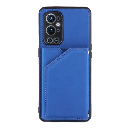 Skin Feel PU + TPU + PC Back Cover Shockproof Case with Card Slots & Holder & Photo Frame, For OnePlus 9 Pro, For Samsung Galaxy A42 5G