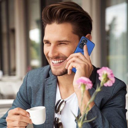 Skin Feel PU + TPU + PC Back Cover Shockproof Case with Card Slots & Holder & Photo Frame, For OnePlus 9 Pro, For Samsung Galaxy A42 5G