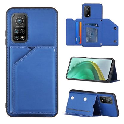 Skin Feel PU + TPU + PC Back Cover Shockproof Case with Card Slots & Holder & Photo Frame, For OPPO A93 5G, For OPPO A94, For Samsung Galaxy A02s (US Version), For Samsung Galaxy A02s (EU Version), For Samsung Galaxy A32 5G, For Xiaomi Mi 10T Lite 5G  ...