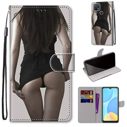 Coloured Drawing Cross Texture Horizontal Flip PU Leather Case with Holder & Card Slots & Wallet & Lanyard, For OPPO A9 (2020) / A5 (2020) / A11X / A11, For OPPO A15 / A15s