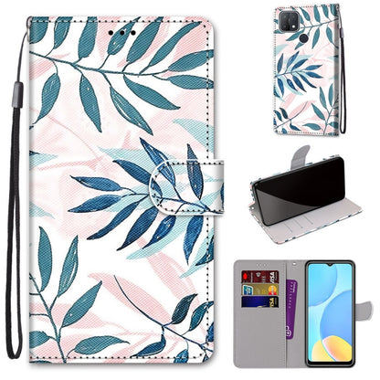 Coloured Drawing Cross Texture Horizontal Flip PU Leather Case with Holder & Card Slots & Wallet & Lanyard, For OPPO A9 (2020) / A5 (2020) / A11X / A11, For OPPO A15 / A15s
