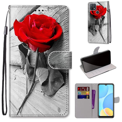 Coloured Drawing Cross Texture Horizontal Flip PU Leather Case with Holder & Card Slots & Wallet & Lanyard, For OPPO A9 (2020) / A5 (2020) / A11X / A11, For OPPO A15 / A15s