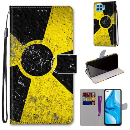 Coloured Drawing Cross Texture Horizontal Flip PU Leather Case with Holder & Card Slots & Wallet & Lanyard, For OPPO A53 4G(2020) / A53s / A32 / A33 (2020), For OPPO F17 Pro / A93 4G / Reno4 Lite / Reno4 F