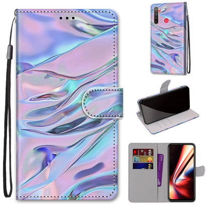 Coloured Drawing Cross Texture Horizontal Flip PU Leather Case with Holder & Card Slots & Wallet & Lanyard, For OPPO Realme 5 / 5s / 5i / C3 / C3i / 6i / Narzo10 / 10A / 20A, For OPPO Realme C15 / C12 / C25 / 7i (Global) / Narzo 20 / 30A