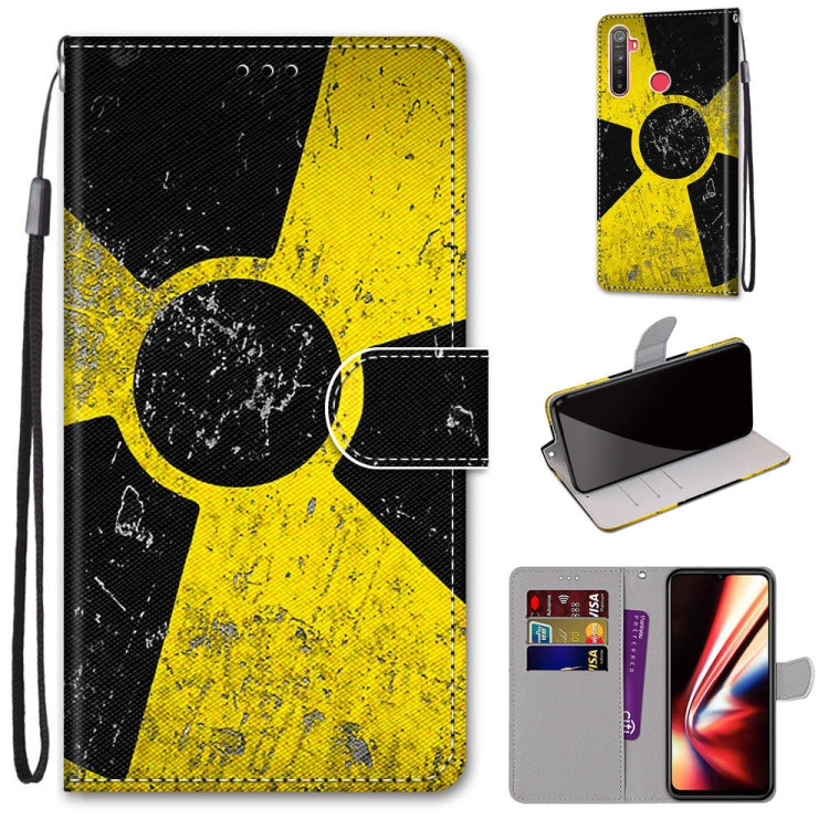 Coloured Drawing Cross Texture Horizontal Flip PU Leather Case with Holder & Card Slots & Wallet & Lanyard, For OPPO Realme 5 / 5s / 5i / C3 / C3i / 6i / Narzo10 / 10A / 20A, For OPPO Realme C15 / C12 / C25 / 7i (Global) / Narzo 20 / 30A