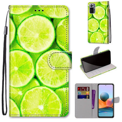 Coloured Drawing Cross Texture Horizontal Flip PU Leather Case with Holder & Card Slots & Wallet & Lanyard, For Xiaomi Redmi Note 10 Pro Max / Note 10 Pro, For Nokia 5.4