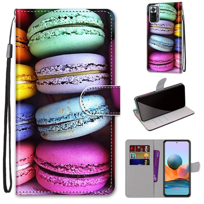 Coloured Drawing Cross Texture Horizontal Flip PU Leather Case with Holder & Card Slots & Wallet & Lanyard, For Xiaomi Redmi Note 10 Pro Max / Note 10 Pro, For Nokia 5.4
