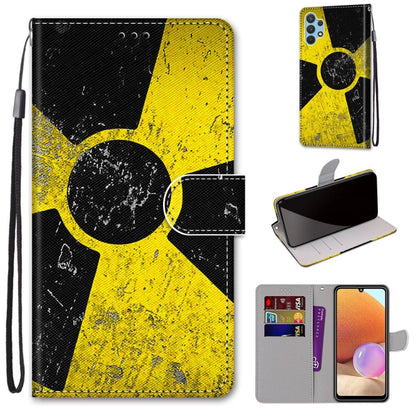 Coloured Drawing Cross Texture Horizontal Flip PU Leather Case with Holder & Card Slots & Wallet & Lanyard, For Nokia 1.4, For Samsung Galaxy A32 4G / A32 Lite