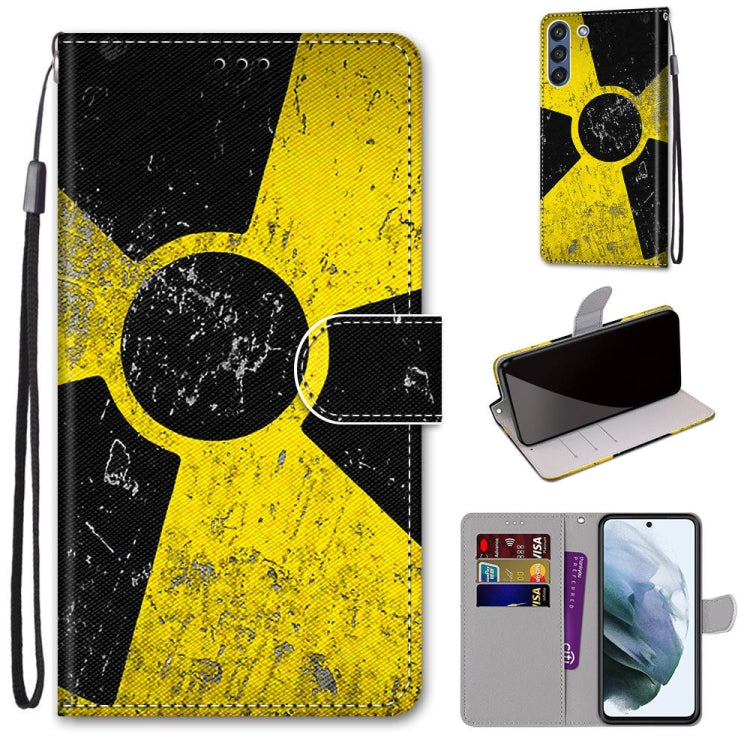 Coloured Drawing Cross Texture Horizontal Flip PU Leather Case with Holder & Card Slots & Wallet & Lanyard, For Samsung Galaxy F62 / M62, For Samsung Galaxy S21 FE