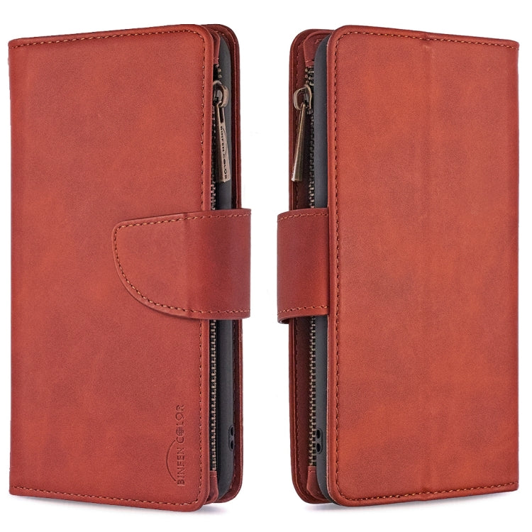 Skin Feel Detachable Magnetic Zipper Horizontal Flip PU Leather Case with Multi-Card Slots & Holder & Wallet & Photo Frame & Lanyard, For Samsung Galaxy A12, For Samsung Galaxy A32 5G, For Samsung Galaxy A42, For Samsung Galaxy A52 5G / 4G             ...