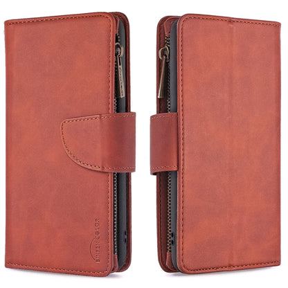 Skin Feel Detachable Magnetic Zipper Horizontal Flip PU Leather Case with Multi-Card Slots & Holder & Wallet & Photo Frame & Lanyard, For Samsung Galaxy A12, For Samsung Galaxy A32 5G, For Samsung Galaxy A42, For Samsung Galaxy A52 5G / 4G             ...