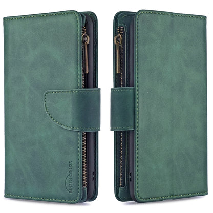 Skin Feel Detachable Magnetic Zipper Horizontal Flip PU Leather Case with Multi-Card Slots & Holder & Wallet & Photo Frame & Lanyard, For Samsung Galaxy A12, For Samsung Galaxy A32 5G, For Samsung Galaxy A42, For Samsung Galaxy A52 5G / 4G             ...