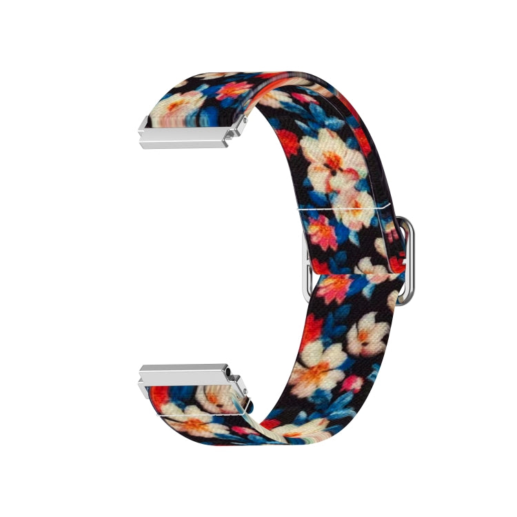 Adjustable Elastic Printing Replacement Watchband, 20mm For Samsung Galaxy Watch Active2 / Active, 20mm For Samsung Galaxy Watch3 41mm, 22mm For Galaxy Watch3 45mm/ Huawei Watch GT 2 Pro