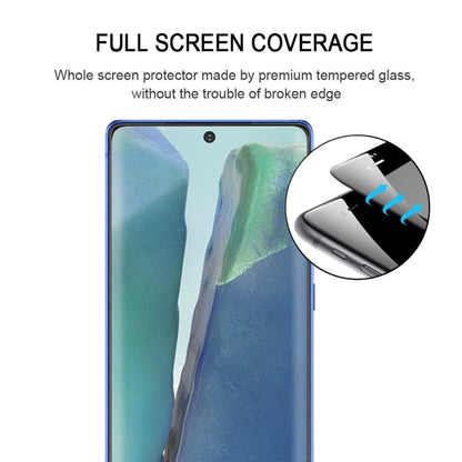 25 PCS 3D Curved Edge Full Screen Tempered Glass Film, For Samsung Galaxy Note20 Ultra (25pcs), For Samsung Galaxy Note20 (25 PCS)