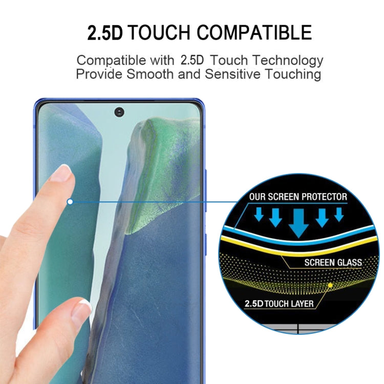 25 PCS 3D Curved Edge Full Screen Tempered Glass Film, For Samsung Galaxy Note20 Ultra (25pcs), For Samsung Galaxy Note20 (25 PCS)