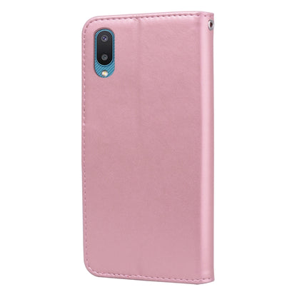 Rose Embossed Horizontal Flip PU Leather Case with Holder & Card Slots & Wallet, For Samsung Galaxy A02 (EU Version), For Samsung Galaxy A12, For Samsung Galaxy A32 4G, For Samsung Galaxy A32 5G, For Samsung Galaxy A42 5G, For Samsung Galaxy A52 5G / 4...