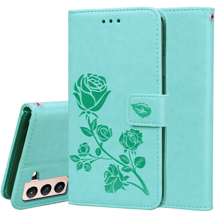Rose Embossed Horizontal Flip PU Leather Case with Holder & Card Slots & Wallet, For Samsung Galaxy A02 (EU Version), For Samsung Galaxy A12, For Samsung Galaxy A32 4G, For Samsung Galaxy A32 5G, For Samsung Galaxy A42 5G, For Samsung Galaxy A52 5G / 4...