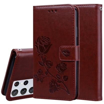 Rose Embossed Horizontal Flip PU Leather Case with Holder & Card Slots & Wallet, For Samsung Galaxy A02 (EU Version), For Samsung Galaxy A12, For Samsung Galaxy A32 4G, For Samsung Galaxy A32 5G, For Samsung Galaxy A42 5G, For Samsung Galaxy A52 5G / 4...