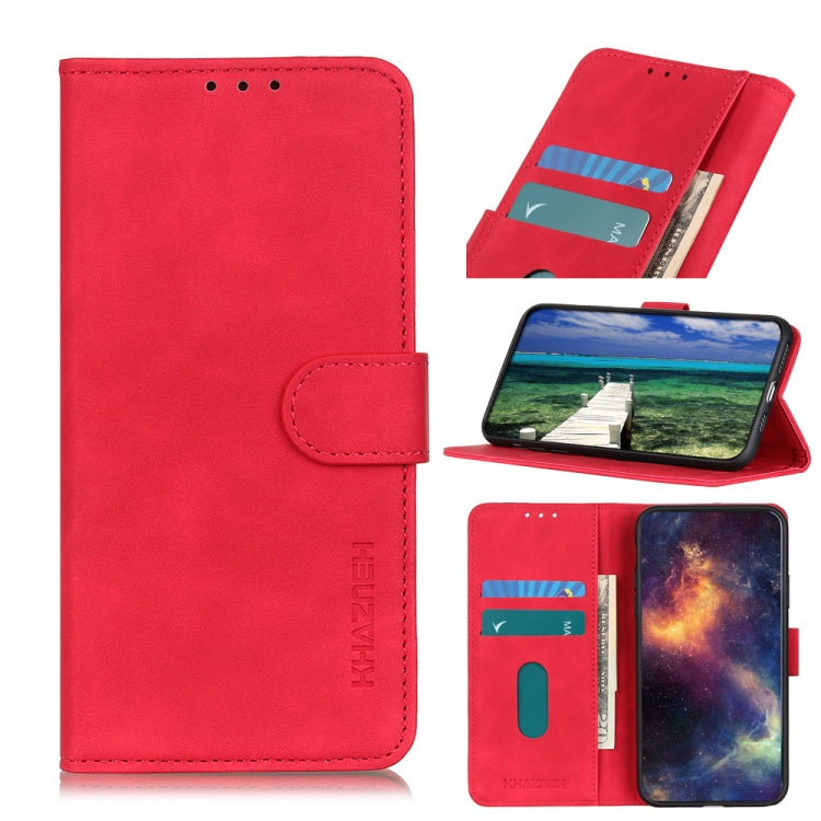 KHAZNEH Retro Texture Horizontal Flip Leather Case with Holder & Card Slots & Wallet, For OPPO F19, For OPPO A74 4G, For Asus ROG Phone 5, For Samsung Galaxy A22 4G(EU Version), For Samsung Galaxy A22 5G(EU Version)
