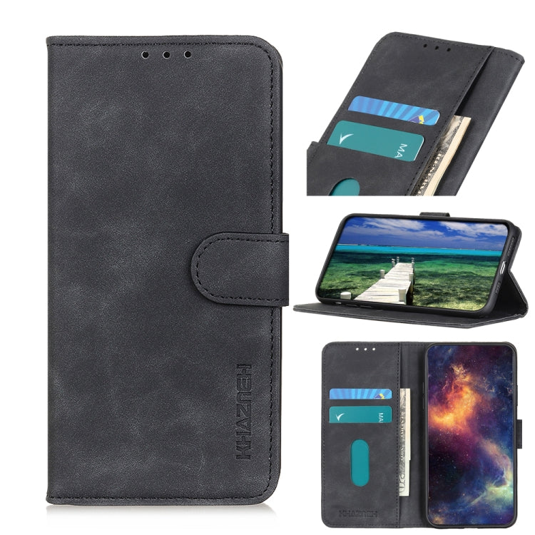 KHAZNEH Retro Texture Horizontal Flip Leather Case with Holder & Card Slots & Wallet, For OPPO F19, For OPPO A74 4G, For Asus ROG Phone 5, For Samsung Galaxy A22 4G(EU Version), For Samsung Galaxy A22 5G(EU Version)