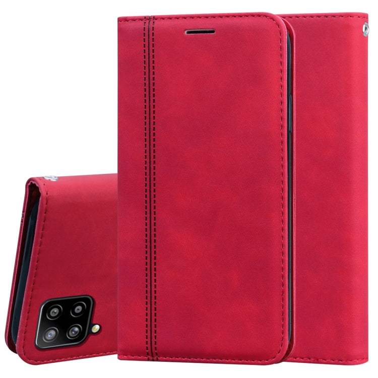 Frosted Business Magnetic Horizontal Flip PU Leather Case with Holder & Card Slot & Lanyard, For Samsung Galaxy A02 (EU Version), For Samsung Galaxy A12 5G, For Samsung Galaxy A32 4G, For Samsung Galaxy A32 5G, For Samsung Galaxy A42 5G                ...