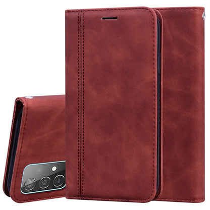 Frosted Business Magnetic Horizontal Flip PU Leather Case with Holder & Card Slot & Lanyard, For Samsung Galaxy A02 (EU Version), For Samsung Galaxy A12 5G, For Samsung Galaxy A32 4G, For Samsung Galaxy A32 5G, For Samsung Galaxy A42 5G                ...