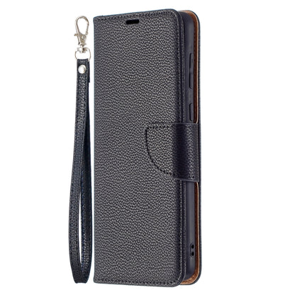Litchi Texture Pure Color Horizontal Flip Leather Case with Holder & Card Slots & Wallet & Lanyard, For Samsung Galaxy A02
