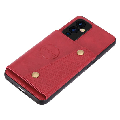 Double Buckle PU + TPU Shockproof Magnetic Protective Case with Card Slot & Holder, For OnePlus 9, For OnePlus 9 Pro, For OPPO A94, For Xiaomi Redmi K40, For Xiaomi Redmi Note 9 4G, For Xiaomi Redmi Note 10, For Samsung Galaxy A32 4G