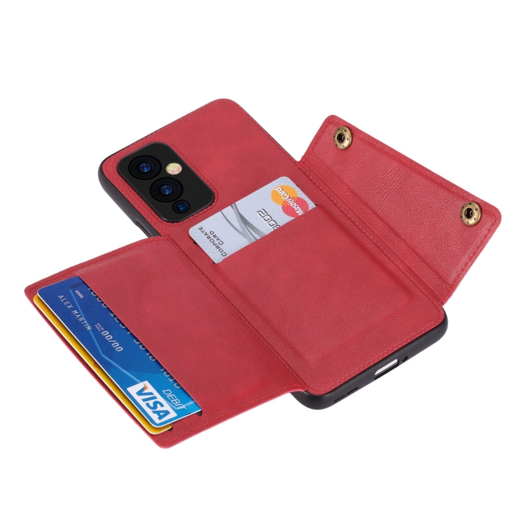 Double Buckle PU + TPU Shockproof Magnetic Protective Case with Card Slot & Holder, For OnePlus 9, For OnePlus 9 Pro, For OPPO A94, For Xiaomi Redmi K40, For Xiaomi Redmi Note 9 4G, For Xiaomi Redmi Note 10, For Samsung Galaxy A32 4G