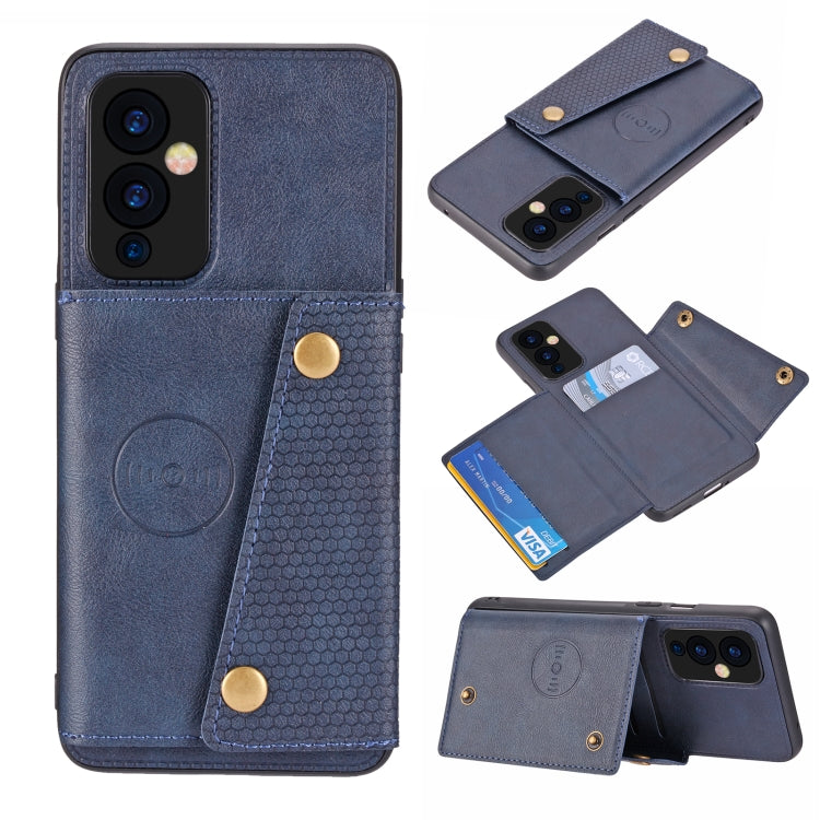 Double Buckle PU + TPU Shockproof Magnetic Protective Case with Card Slot & Holder, For OnePlus 9, For OnePlus 9 Pro, For OPPO A94, For Xiaomi Redmi K40, For Xiaomi Redmi Note 9 4G, For Xiaomi Redmi Note 10, For Samsung Galaxy A32 4G