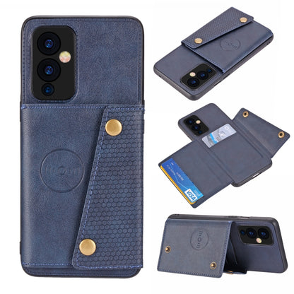 Double Buckle PU + TPU Shockproof Magnetic Protective Case with Card Slot & Holder, For OnePlus 9, For OnePlus 9 Pro, For OPPO A94, For Xiaomi Redmi K40, For Xiaomi Redmi Note 9 4G, For Xiaomi Redmi Note 10, For Samsung Galaxy A32 4G