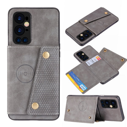 Double Buckle PU + TPU Shockproof Magnetic Protective Case with Card Slot & Holder, For OnePlus 9, For OnePlus 9 Pro, For OPPO A94, For Xiaomi Redmi K40, For Xiaomi Redmi Note 9 4G, For Xiaomi Redmi Note 10, For Samsung Galaxy A32 4G