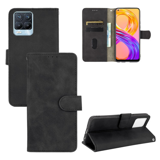 Solid Color Skin Feel Magnetic Buckle Horizontal Flip Calf Texture PU Leather Case with Holder & Card Slots & Wallet, For Realme 8 / Realme 8 Pro, For OPPO A54 4G, For Samsung Galaxy S21 FE, For OPPO F19 Pro / A94, For HTC Desire 21 Pro 5G             ...