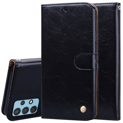 Business Style Oil Wax Texture Horizontal Flip Leather Case with Holder & Card Slots & Wallet, For Samsung Galaxy A12, For Samsung Galaxy A32 4G, For Samsung Galaxy A32 5G, For Samsung Galaxy A42 5G, For Samsung Galaxy A52 5G / 4G                      ...