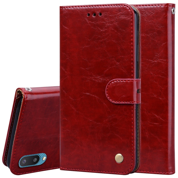 Business Style Oil Wax Texture Horizontal Flip Leather Case with Holder & Card Slots & Wallet, For Samsung Galaxy A12, For Samsung Galaxy A32 4G, For Samsung Galaxy A32 5G, For Samsung Galaxy A42 5G, For Samsung Galaxy A52 5G / 4G                      ...