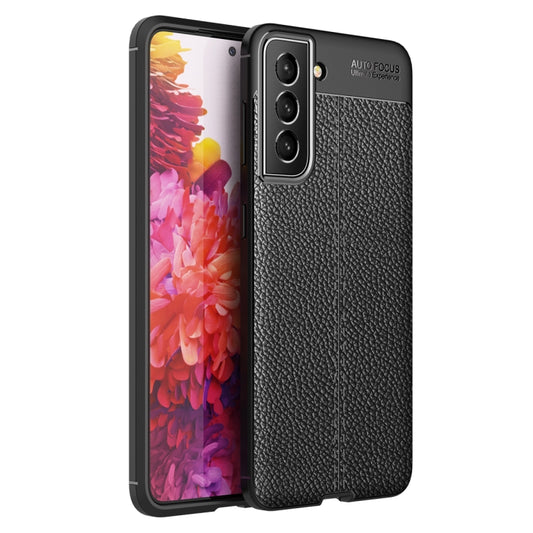 Litchi Texture TPU Shockproof Case, For Samsung Galaxy S21 FE