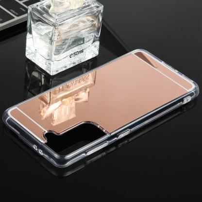 TPU + Acrylic Luxury Plating Mirror Phone Case Cover, For Samsung Galaxy S21 Ultra 5G, For Samsung Galaxy S21 5G, For Samsung Galaxy S21+ 5G