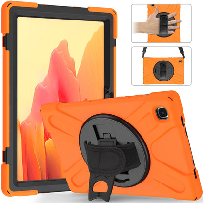 Shockproof Colorful Silicone + PC Protective Case with Holder & Shoulder Strap & Hand Strap, For Samsung Galaxy Tab A7 10.4 2020 T500 / T505, For Samsung Galaxy Tab A 8.4 2020 T307U, For Samsung Galaxy Tab A 10.1 (2019) T515 / T510